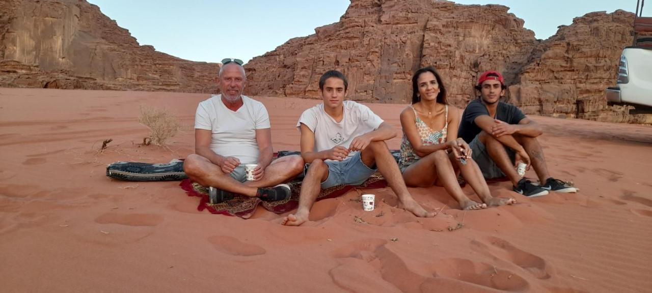 Enad desert camp Wadi Rum Eksteriør bilde
