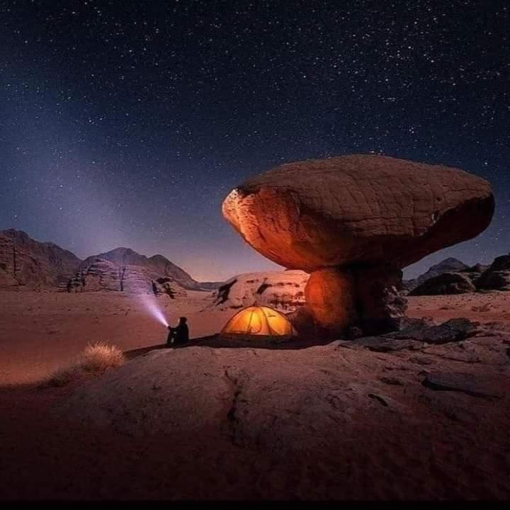 Enad desert camp Wadi Rum Eksteriør bilde