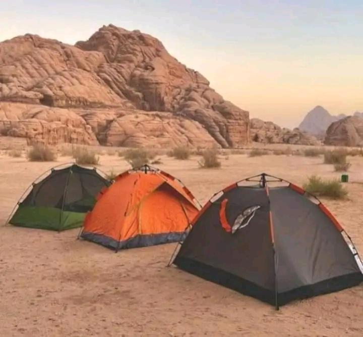 Enad desert camp Wadi Rum Eksteriør bilde