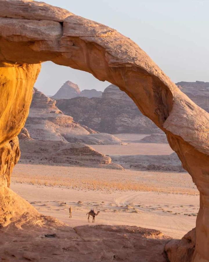 Enad desert camp Wadi Rum Eksteriør bilde