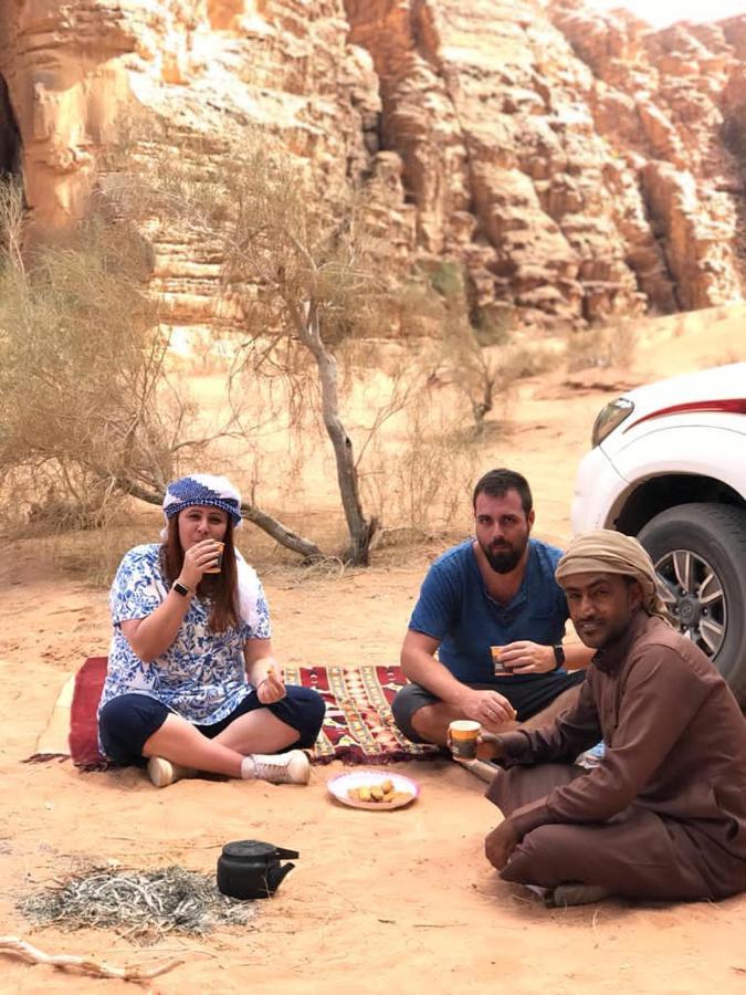 Enad desert camp Wadi Rum Eksteriør bilde