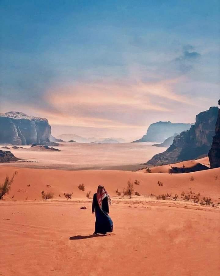 Enad desert camp Wadi Rum Eksteriør bilde