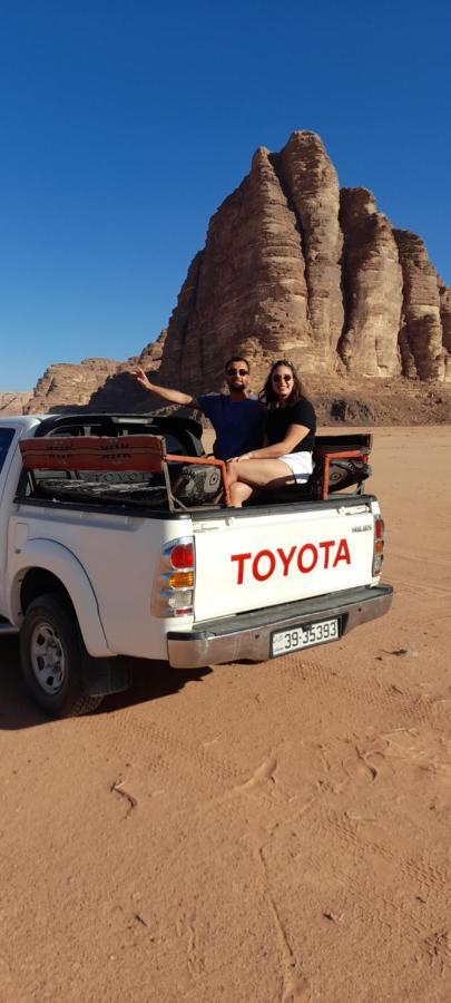 Enad desert camp Wadi Rum Eksteriør bilde