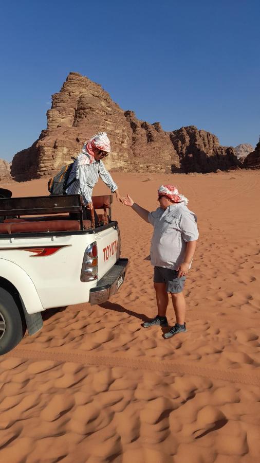 Enad desert camp Wadi Rum Eksteriør bilde