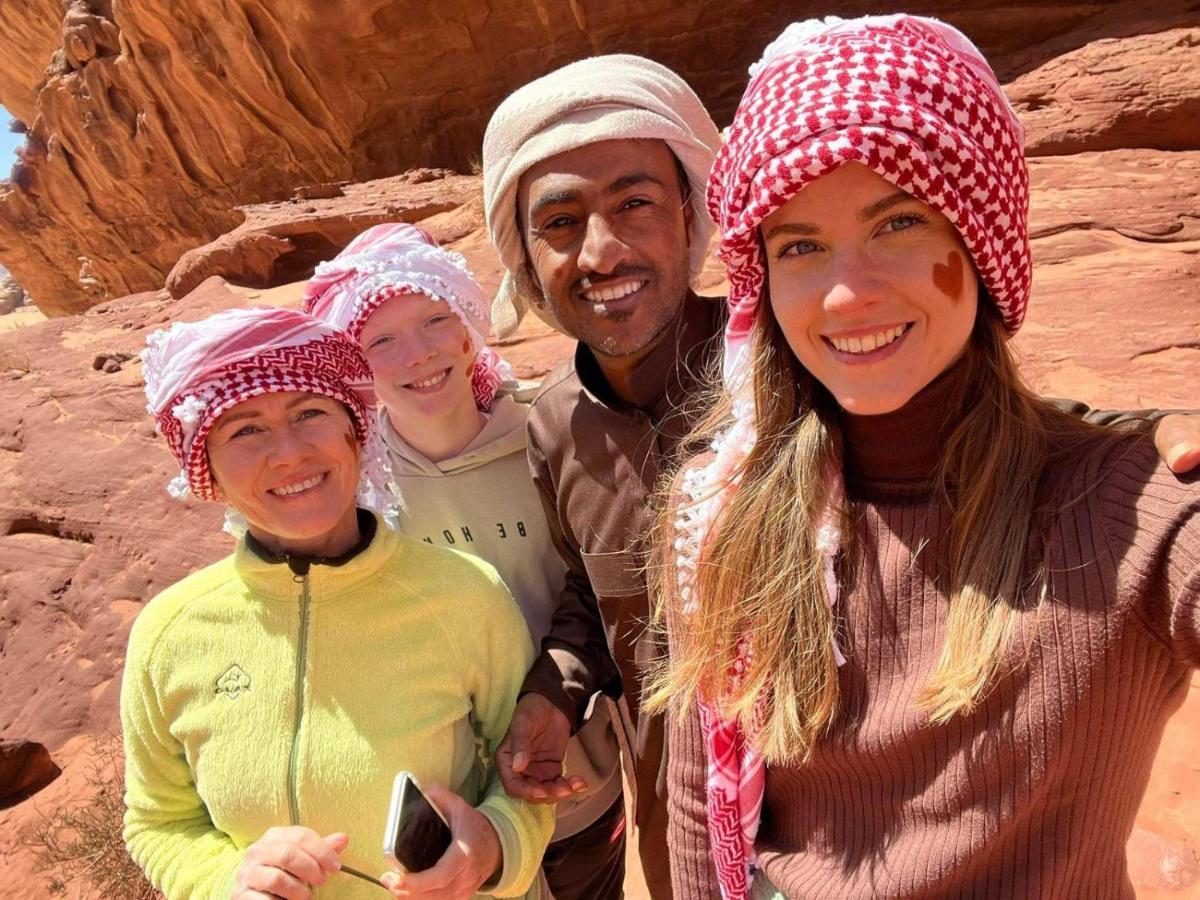 Enad desert camp Wadi Rum Eksteriør bilde