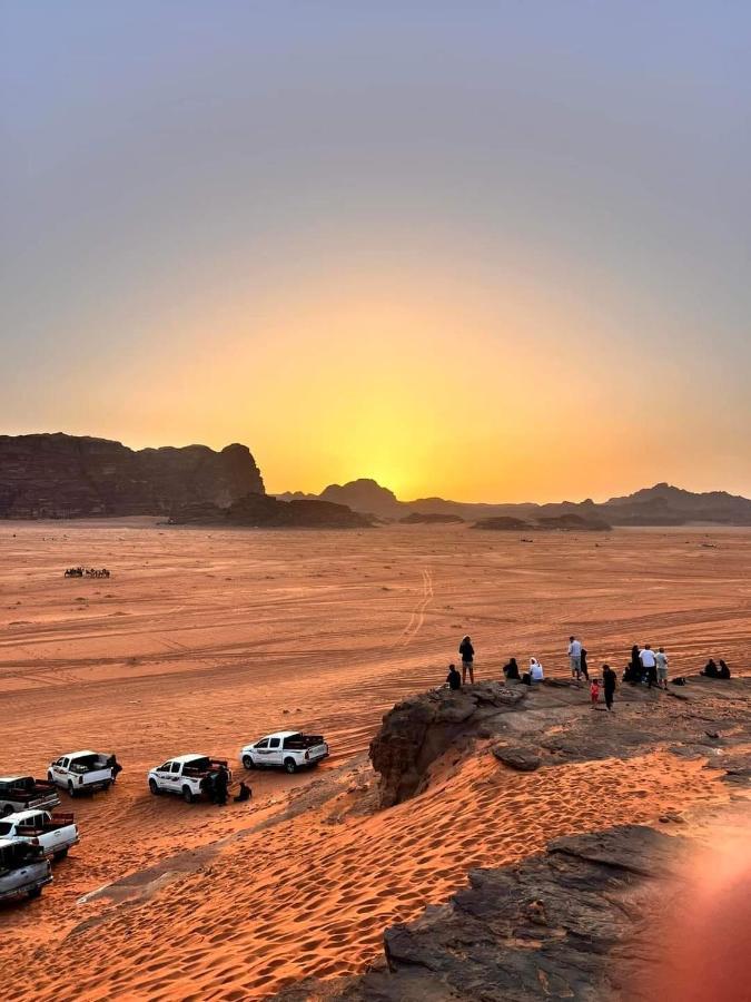 Enad desert camp Wadi Rum Eksteriør bilde